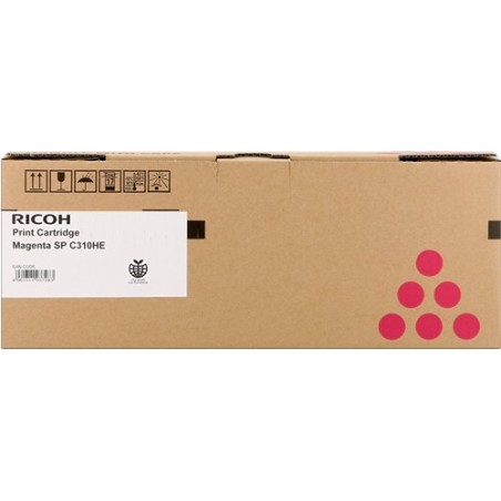 Ricoh Aficio SPC231/SPC232/SPC242/SPC310/ SPC311/SPC312/SPC320/SPC342 Magenta Cartucho de Toner Original - 407636/406481/SPC310M