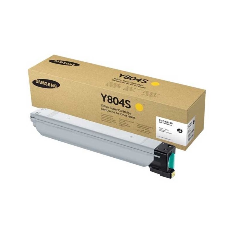 Samsung CLT-Y804S Amarillo Cartucho de Toner Original - SS721A