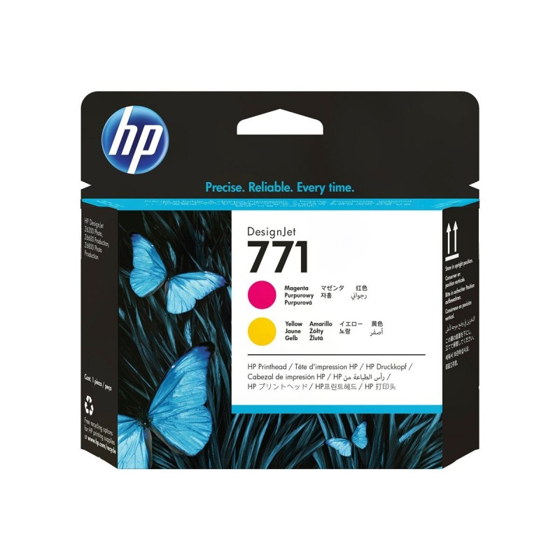 HP 771 Cabezal de Impresion Original - Magenta, Amarillo - CE018A