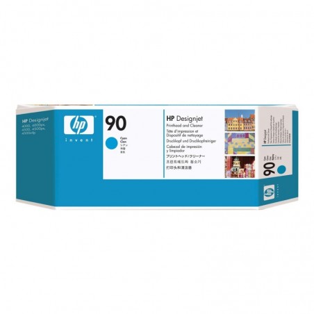 HP 90 Cyan Cabezal de Impresion Limpiador Original  - C5055A