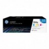 HP CC531A/CC532A/CC533A Pack de 3 Cartuchos de Toner Originales - 304A