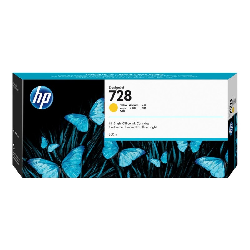 HP 728 Amarillo Cartucho de Tinta Original - F9K15A