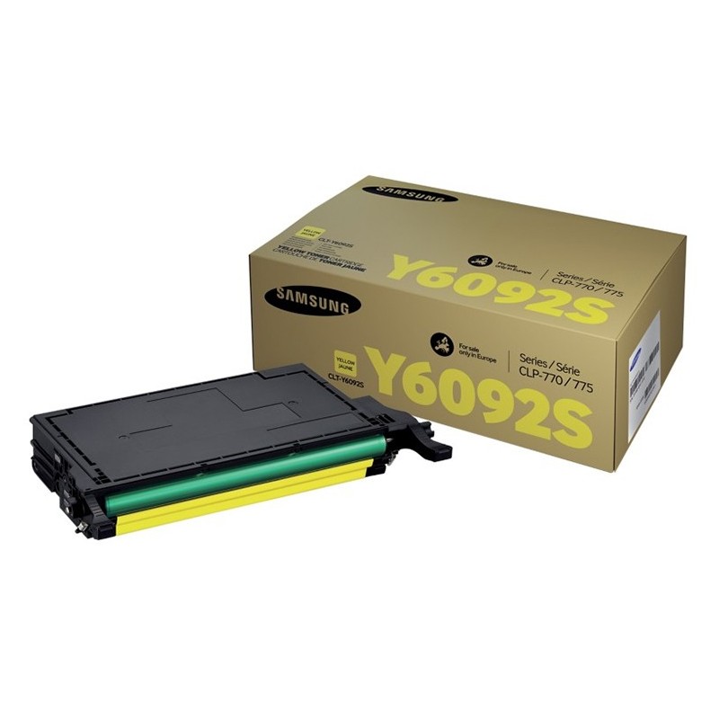 Samsung CLP770/CLP775 Amarillo Cartucho de Toner Original - CLT-Y6092S/SU559A