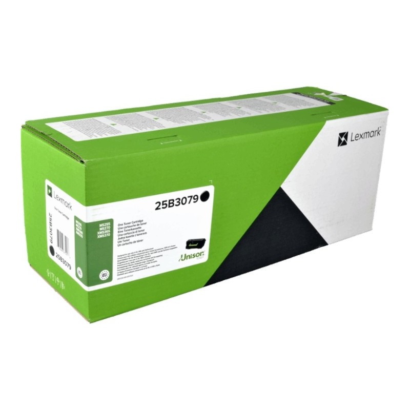 Lexmark M5255/M5270/M5365/XM5365i/XM5370 Negro Cartucho de Toner Original - 25B3079