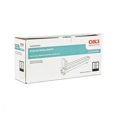 OKI Executive ES8430/ES8451/ES8460MFP/ES8461 Negro Tambor de Imagen Original - 01247404 (Drum)