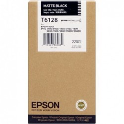 Epson T6128 Negro Mate...