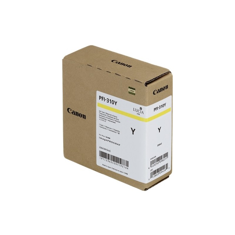 Canon PFI310 Amarillo Cartucho de Tinta Original - 2362C001