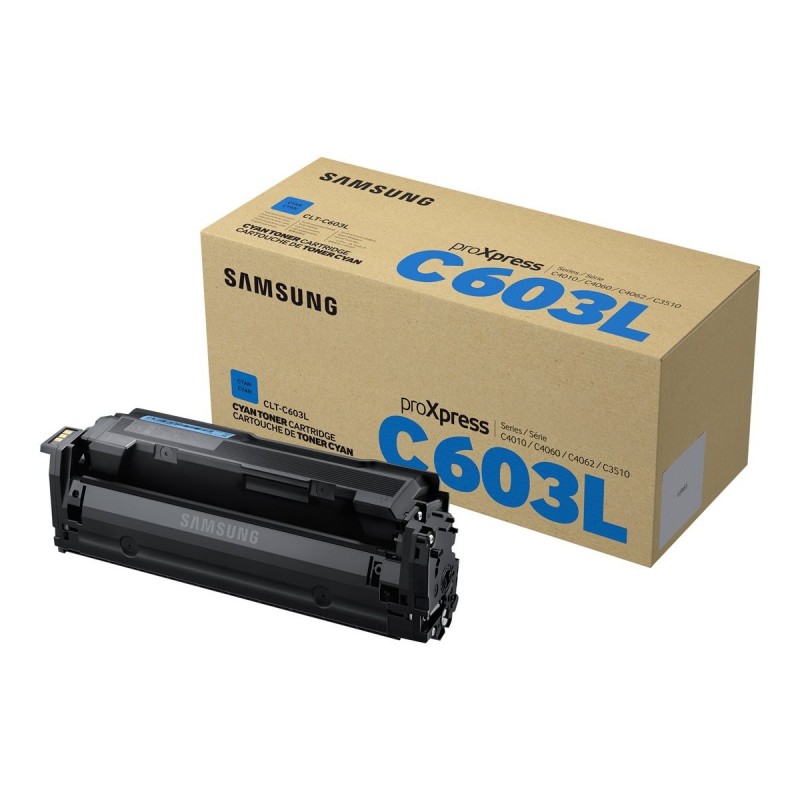 Samsung CLT-C603L Cyan Cartucho de Toner Original - SU080A