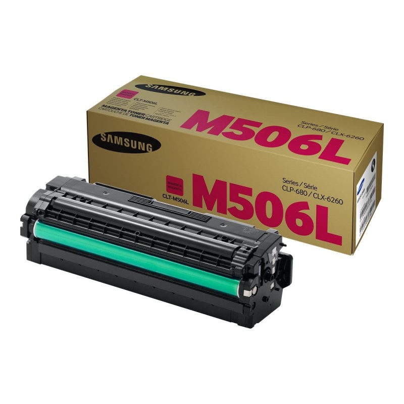 Samsung CLP680/CLX6260 Magenta Cartucho de Toner Original - CLT-M506L/SU305A