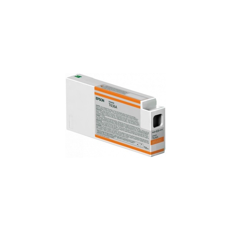 Epson T636A Naranja Cartucho de Tinta Original - C13T636A00