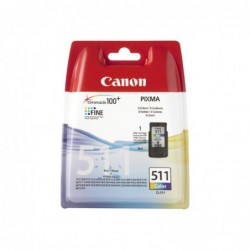 Canon CL511 Color Cartucho de Tinta Original - 2972B010 (Blister con alarma)