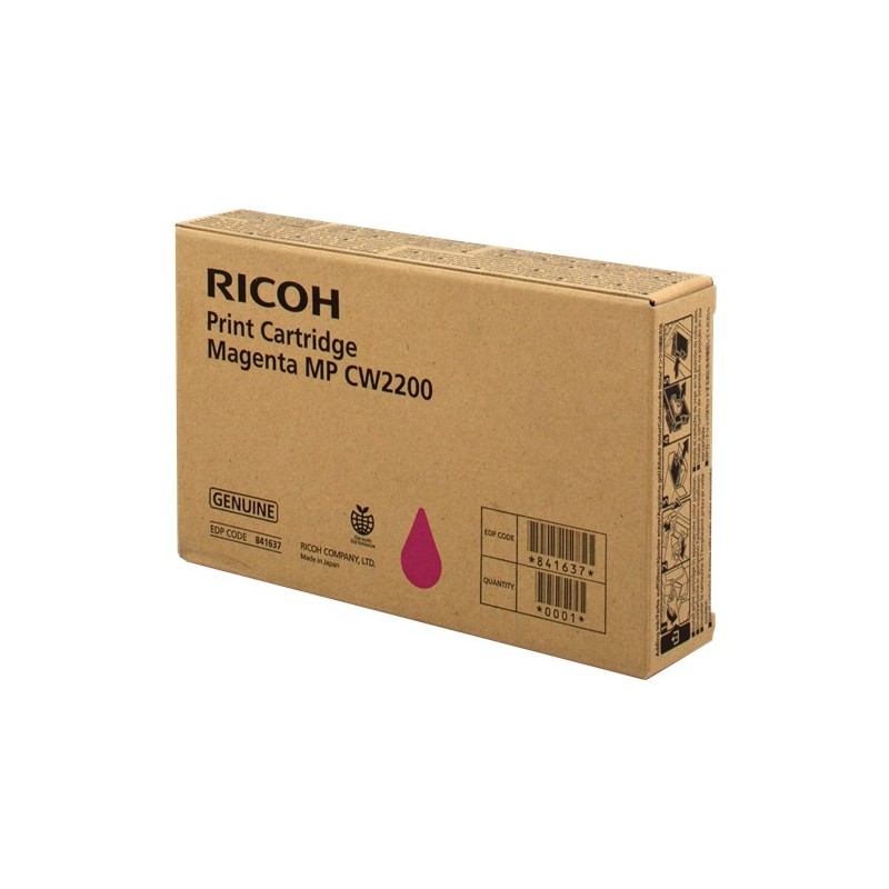 Ricoh Aficio MP-CW2200SP Magenta Cartucho de Tinta Original - 841637/MP CW2200M