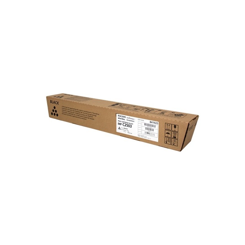 Ricoh Aficio MP-C2503SP/MP-C2003SP/MP-C2004SP/MP-C2504SP Negro Cartucho de Toner Original - 841925/841918