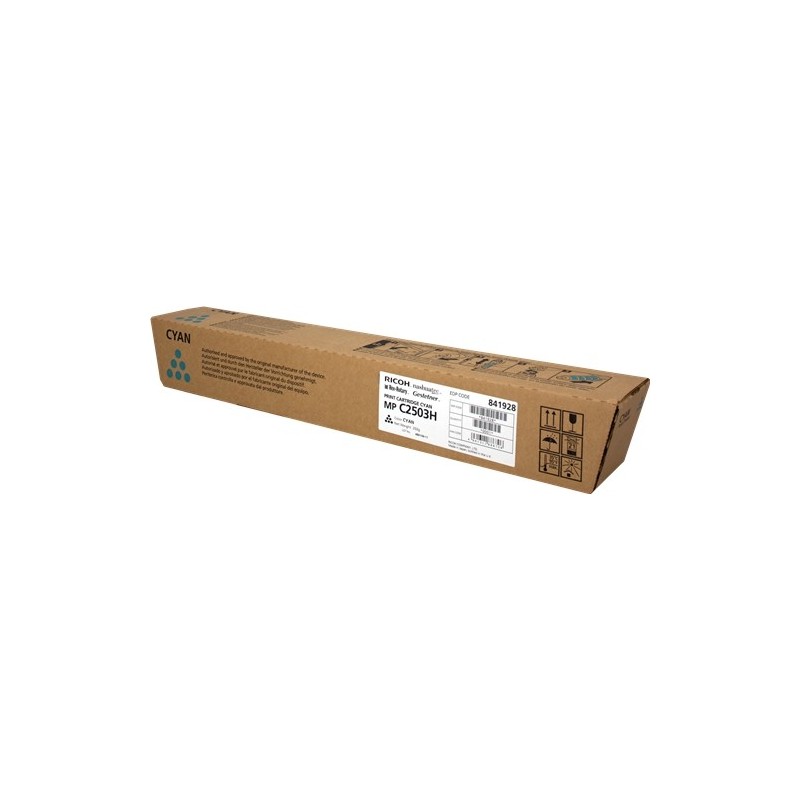 Ricoh Aficio MP-C2503SP/MP-C2003SP/MP-C2004SP/MP-C2504SP Cyan Cartucho de Toner Original - 841928