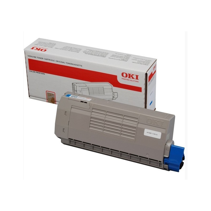 OKI C710/C711 Cyan Cartucho de Toner Original - 44318607