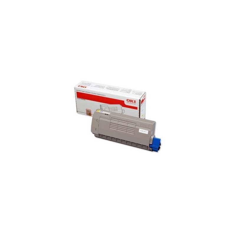 OKI C710/C711 Amarillo Cartucho de Toner Original - 44318605