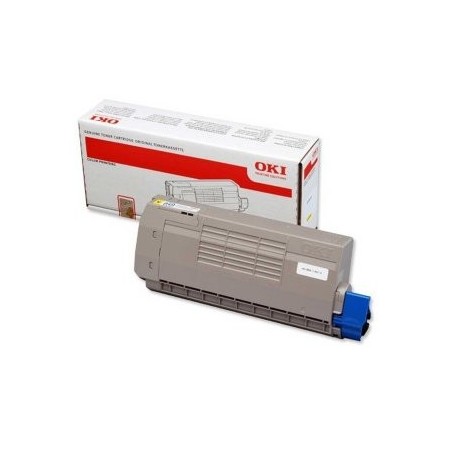 OKI C710/C711 Amarillo Cartucho de Toner Original - 44318605