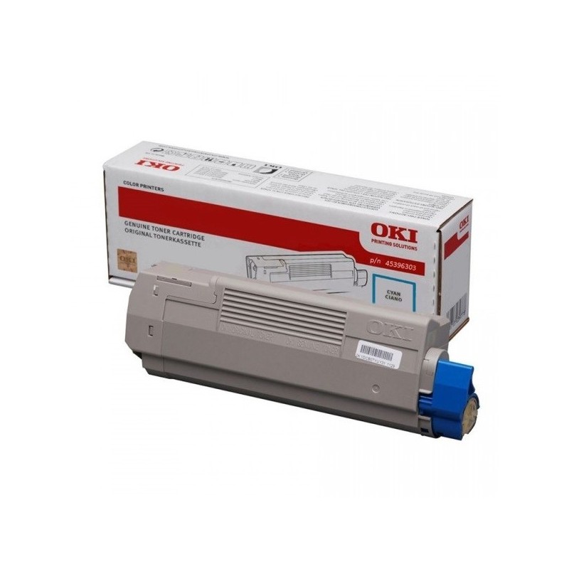 OKI MC760/MC770/MC780 Cyan Cartucho de Toner Original - 45396303