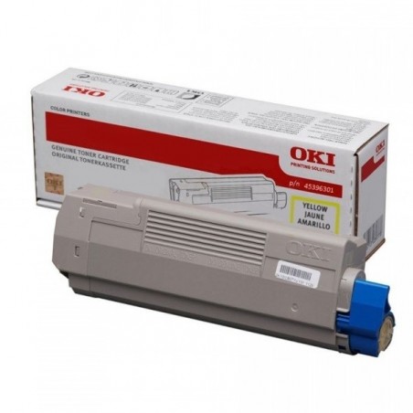 OKI MC760/MC770/MC780 Amarillo Cartucho de Toner Original - 45396301