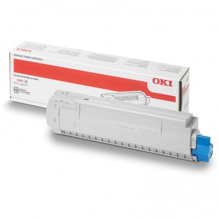 OKI MC860 Cyan Cartucho de Toner Original - 44059211