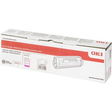 OKI C834/C844 Magenta Cartucho de Toner Original - 46861306