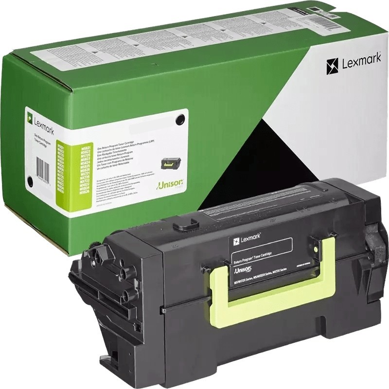 Lexmark MS725/MS823/MS825/MS826/MX722/MX822/MX826 Negro Cartucho de Toner Original - 58D2U00