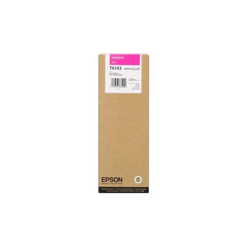 Epson T6143 Magenta Cartucho de Tinta Original - C13T614300