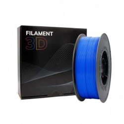 Filamento 3D PLA - Diametro 1.75mm - Bobina 1kg - Color Azul Oscuro