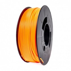 Filamento 3D PLA - Diametro 1.75mm - Bobina 1kg - Color Naranja Fluorescente