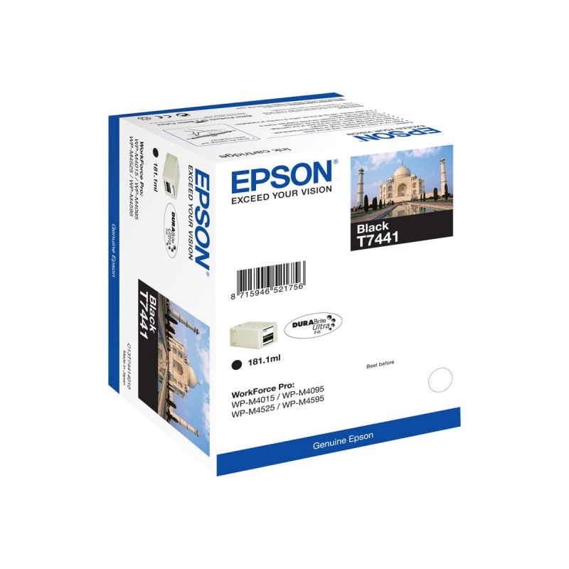 Epson T7441 Negro Cartucho de Tinta Original - C13T74414010