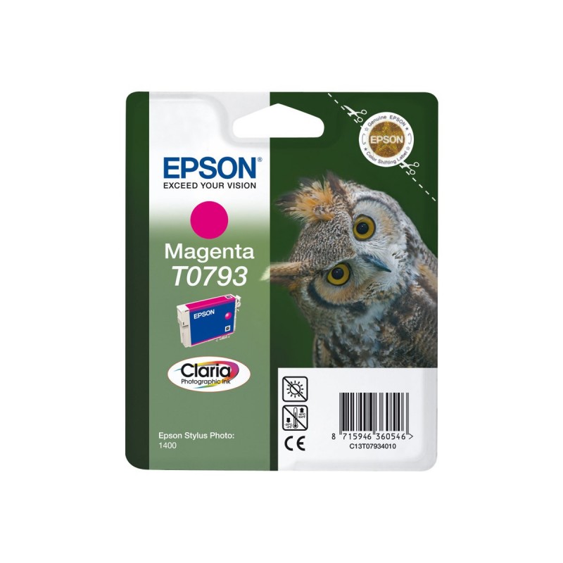 Epson T0793 Magenta Cartucho de Tinta Original - C13T07934010