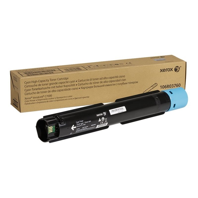 Xerox VersaLink C7000 Cyan Cartucho de Toner Original - 106R03760