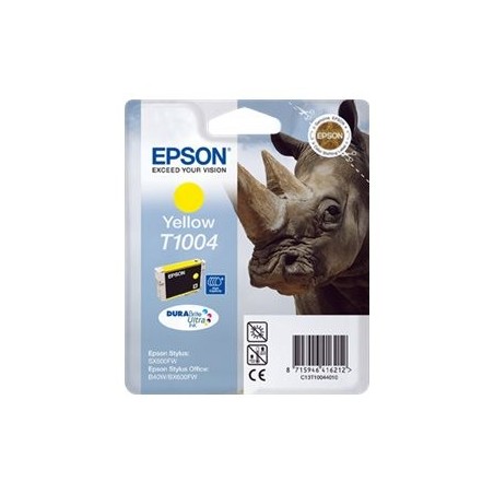 Epson T1004 Amarillo Cartucho de Tinta Original - C13T10044010