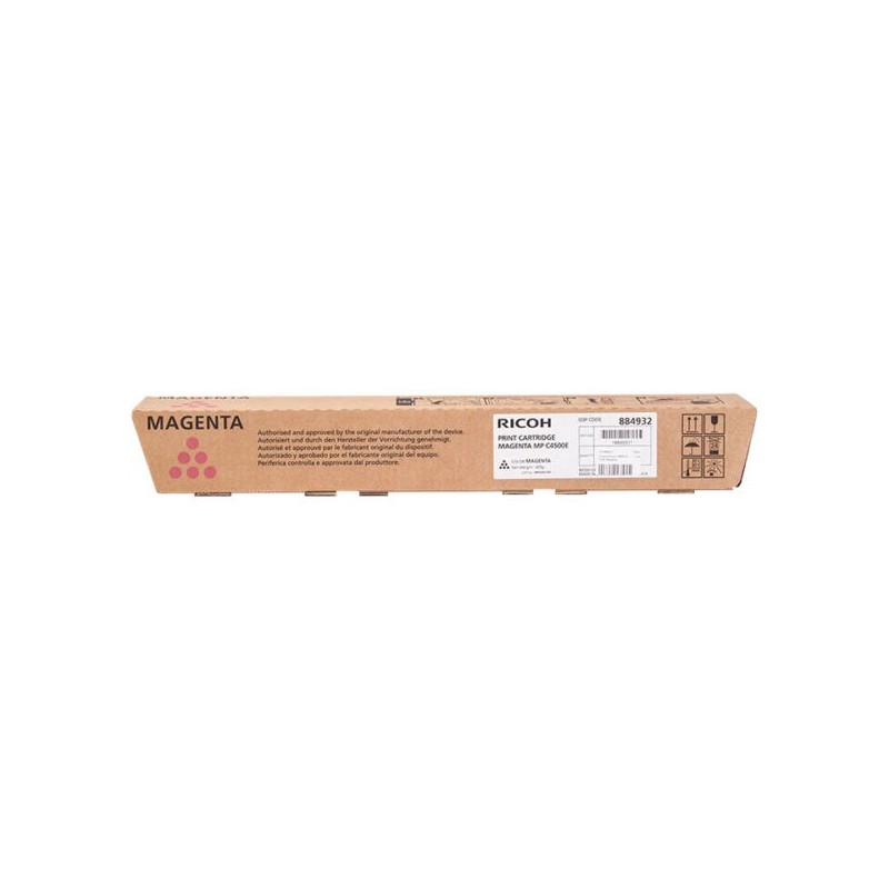 Ricoh Aficio MP-C3500/MP-C4500 Magenta Cartucho de Toner Original - 884932/888610/884936/842036