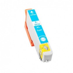 Epson T2632/T2612 (26XL) Cyan Cartucho de Tinta Generico - Reemplaza C13T26324012/C13T26124012