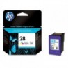 HP 28 Color Cartucho de Tinta Original - C8728AE