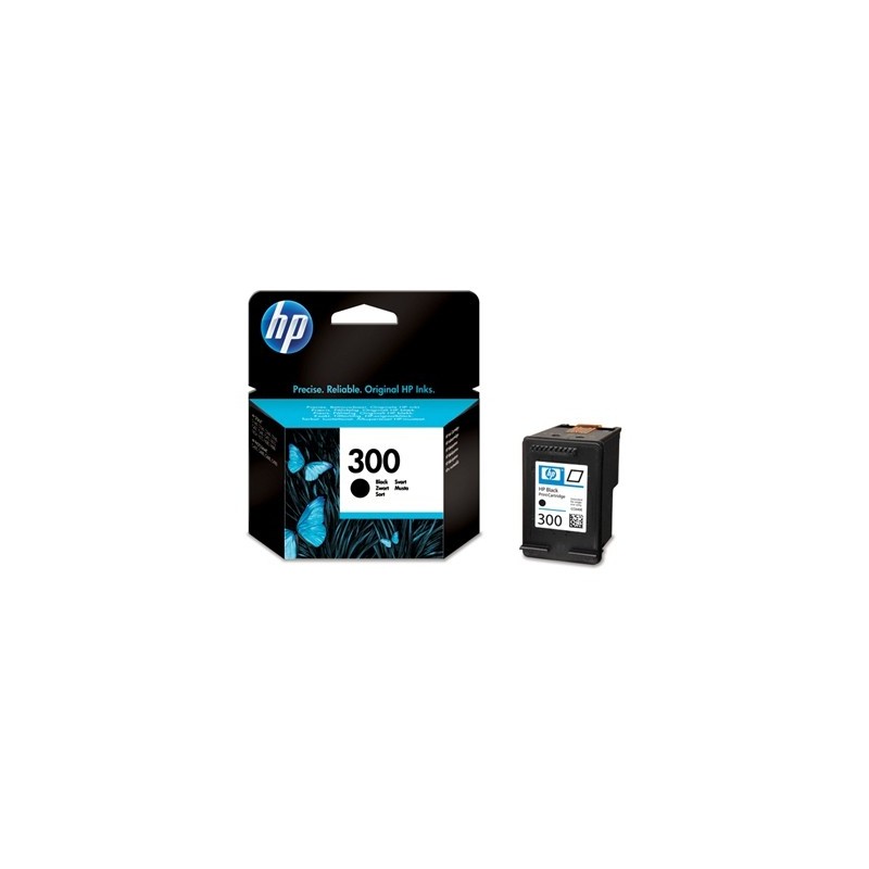 HP 300 Negro Cartucho de Tinta Original - CC640EE