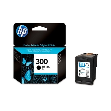 HP 300 Negro Cartucho de Tinta Original - CC640EE