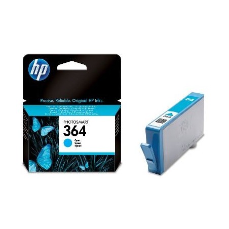 HP 364 Cyan Cartucho de Tinta Original - CB318EE