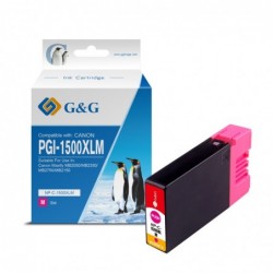 G&G Canon PGI1500XL Magenta Cartucho de Tinta Generico - Reemplaza 9194B001