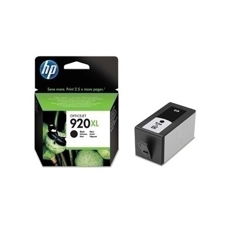 HP 920XL Negro Cartucho de Tinta Original - CD975AE