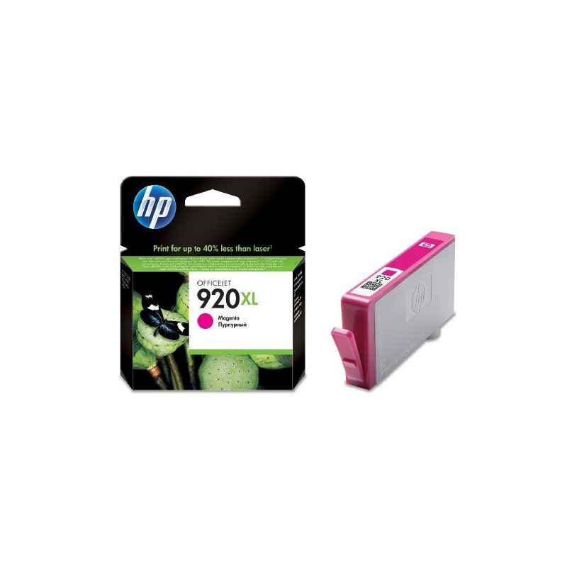 HP 920XL Magenta Cartucho de Tinta Original - CD973AE