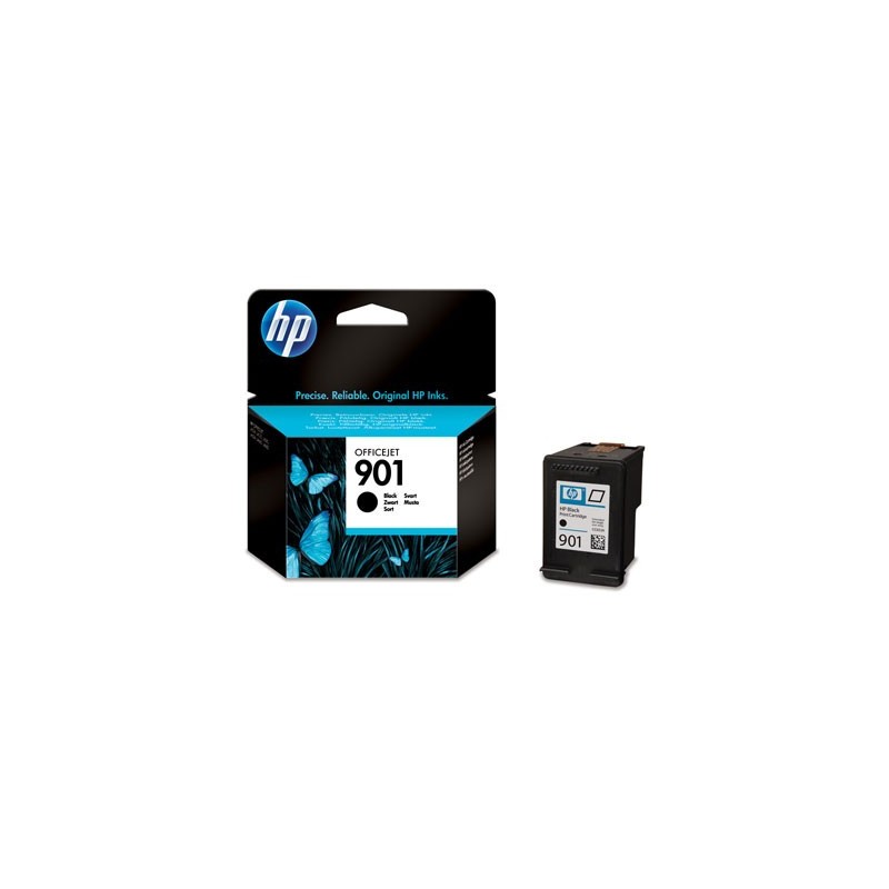 HP 901 Negro Cartucho de Tinta Original - CC653AE