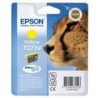 Epson T0714 Amarillo Cartucho de Tinta Original - C13T07144012