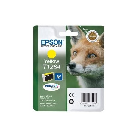 Epson T1284 Amarillo Cartucho de Tinta Original - C13T12844012